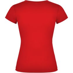 T-shirt publicitaire Victoria à col en V et manches courtes pour femme