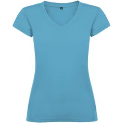 T-shirt publicitaire Victoria à col en V et manches courtes pour femme T-shirt publicitaire Victoria à col en V et manches courtes pour femme