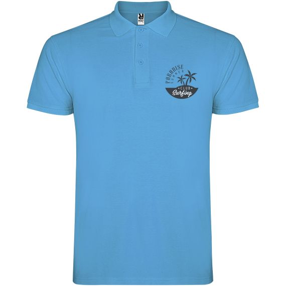 Polo publicitaire Star à manches courtes pour homme Polo publicitaire Star à manches courtes pour homme