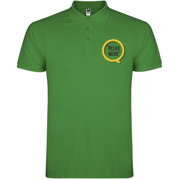 Polo publicitaire Star à manches courtes pour homme Polo publicitaire Star à manches courtes pour homme