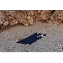 Tapis publicitaire de plage en toile recyclée AWARE™ Volonne VINGA