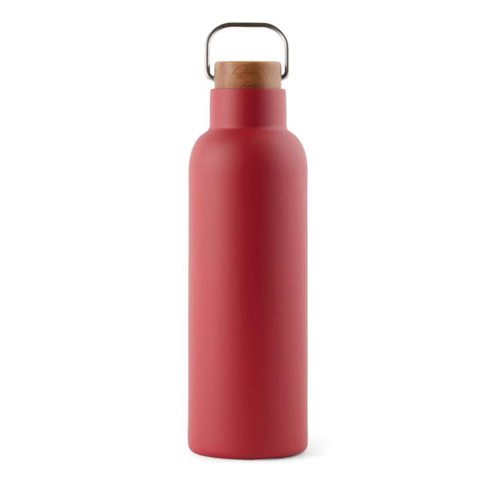 Bouteille publicitaire isotherme 800 ml en acier inoxydable recyclé RCS Ciro VINGA