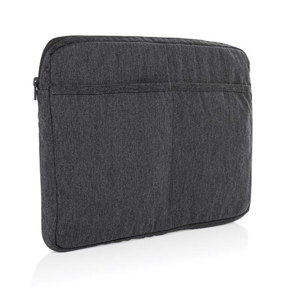 Pochette publicitaire ordinateur 15,6'' en coton recyclé AWARE™ Laluka