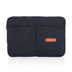 Pochette publicitaire ordinateur 15,6'' en coton recyclé AWARE™ Laluka