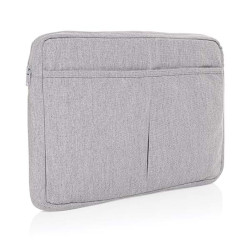 Pochette publicitaire ordinateur 15,6'' en coton recyclé AWARE™ Laluka