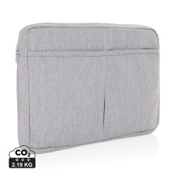 Pochette publicitaire ordinateur 15,6'' en coton recyclé AWARE™ Laluka