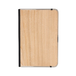 Carnet publicitaire A5 couverture imprimé bois Treeline FSC® Bois