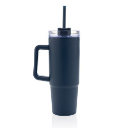 Mug publicitaire 900ml avec poignée en plastique recyclé RCS Tana