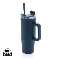 Mug publicitaire 900ml avec poignée en plastique recyclé RCS Tana