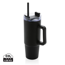 Mug publicitaire 900ml avec poignée en plastique recyclé RCS Tana