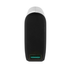 Powerbank publicitaire 20000mAh charge rapide, plastique recyclé RCS, Flashcharge