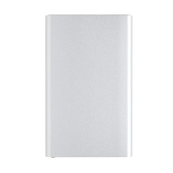 Powerbank publicitaire 4000mAh en plastique recyclé/aluminium RCS