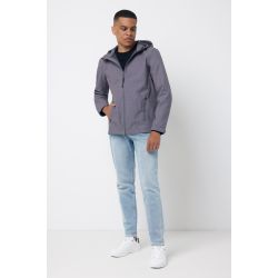 Veste publicitaire homme soft shell en polyester recyclé Iqoniq Makalu