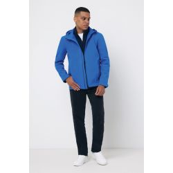 Veste publicitaire homme soft shell en polyester recyclé Iqoniq Makalu