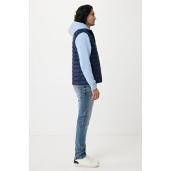 Bodywarmer publicitaire homme en polyester recyclé Iqoniq Meru