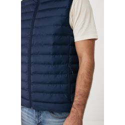 Bodywarmer publicitaire homme en polyester recyclé Iqoniq Meru