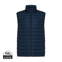 Bodywarmer publicitaire homme en polyester recyclé Iqoniq Meru