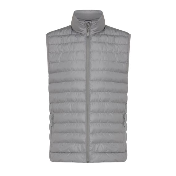 Bodywarmer publicitaire homme en polyester recyclé Iqoniq Meru