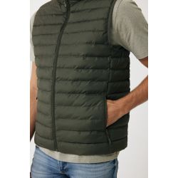 Bodywarmer publicitaire homme en polyester recyclé Iqoniq Meru