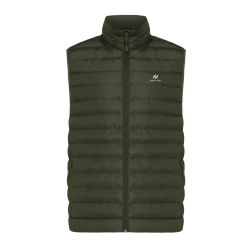 Bodywarmer publicitaire homme en polyester recyclé Iqoniq Meru