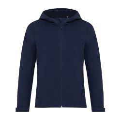 Veste publicitaire femme soft shell en polyester recyclé Iqoniq Makalu