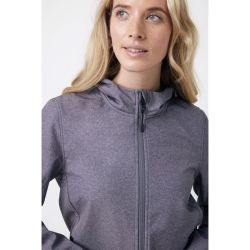 Veste publicitaire femme soft shell en polyester recyclé Iqoniq Makalu