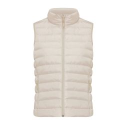 Bodywarmer publicitaire femme en polyester recyclé Iqoniq Meru