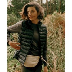 Bodywarmer publicitaire femme en polyester recyclé Iqoniq Meru