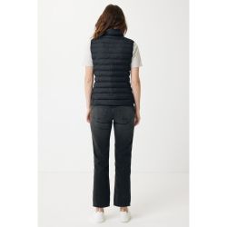 Bodywarmer publicitaire femme en polyester recyclé Iqoniq Meru