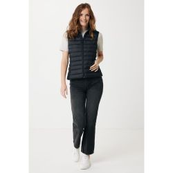 Bodywarmer publicitaire femme en polyester recyclé Iqoniq Meru