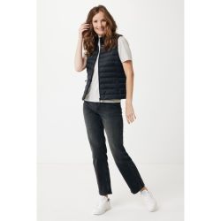 Bodywarmer publicitaire femme en polyester recyclé Iqoniq Meru