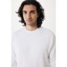 Sweater publicitaire à col rond léger en coton recyclé Iqoniq Etosha