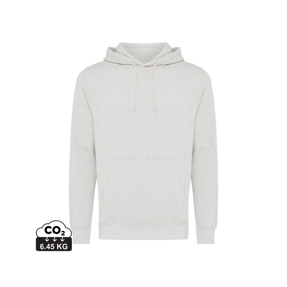 Sweater publicitaire à capuche léger en coton recyclé Iqoniq Rila