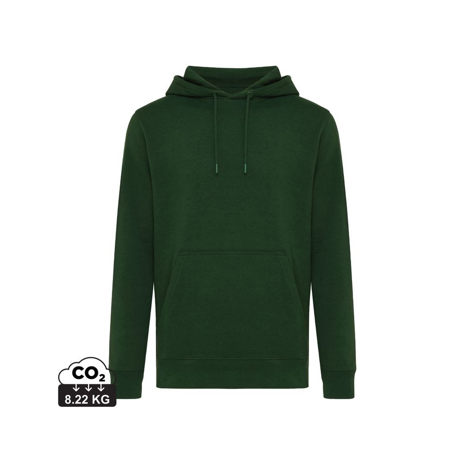 Sweater publicitaire à capuche léger en coton recyclé Iqoniq Rila