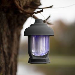 Lampe publicitaire anti-insectes sans fil