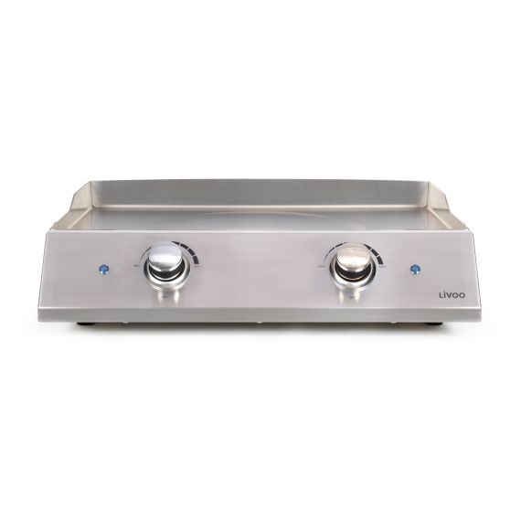 Plancha publicitaire inox 2 thermostats