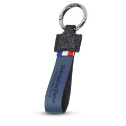 Porte-clés personnalisé en matière recyclée fabriqué en France