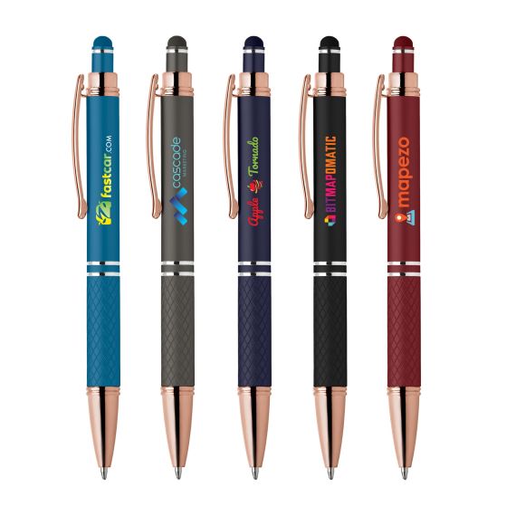 Stylo métal publicitaire Goldstar® Phoenix Softy Rose gold