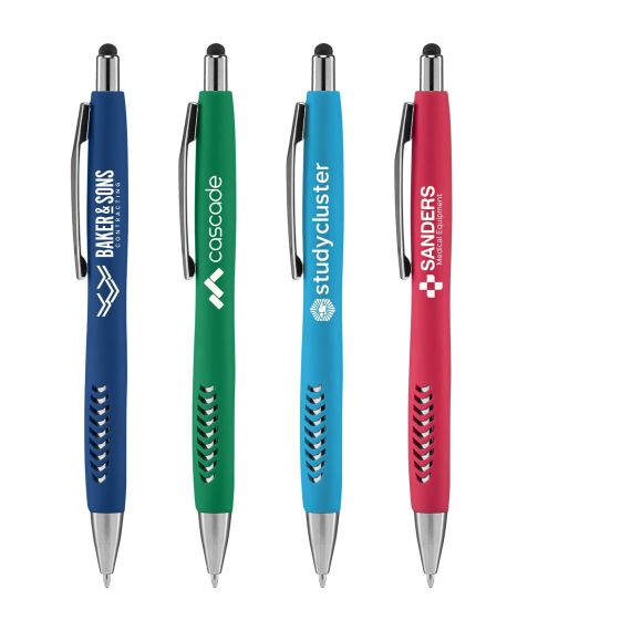 Stylo stylet publicitaire personnalisé express Goldstar® Avalon Softy