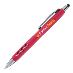 Stylo stylet publicitaire personnalisé express Goldstar® Avalon Softy