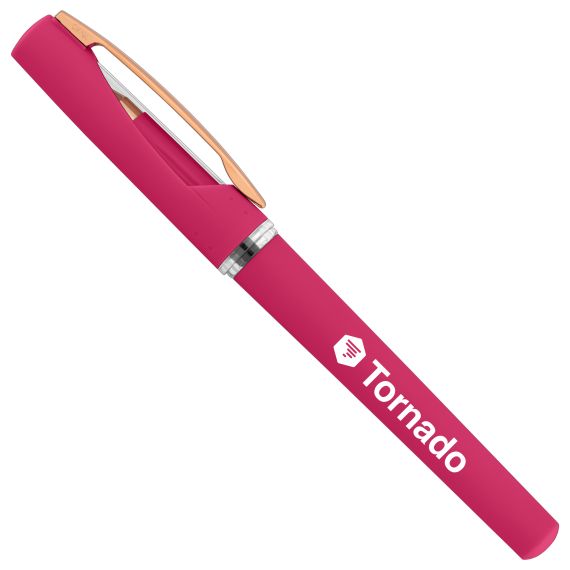 Stylo Gel personnalisé Goldstar® Presley Softy Or Rose 