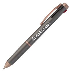 Stylo a bille personnalisable multi-encre express Goldstar® Trio 