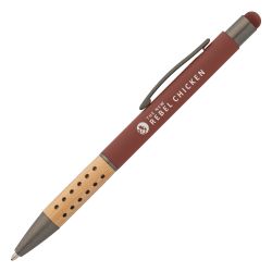 Stylo à bille stylet personnalisé Goldstar® Express Bowie Bamboo Grip