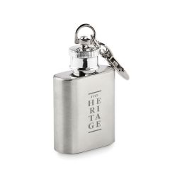 Porte-clés personnalisé mini flasque acier inoxydable 28 ml Express