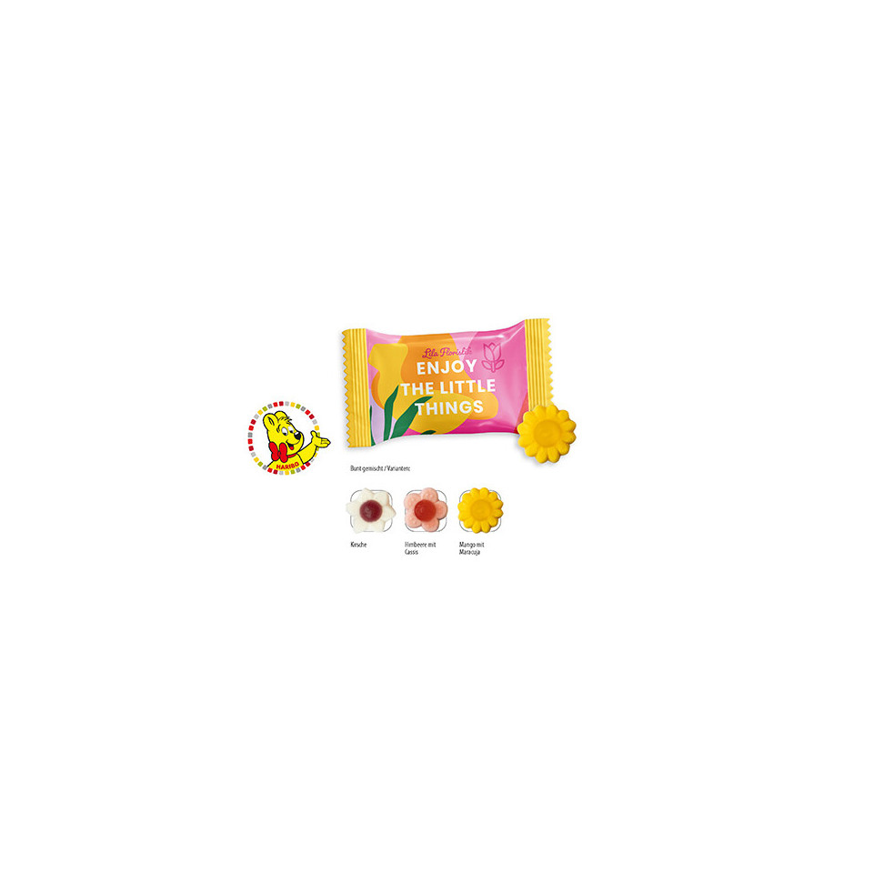 Bonbon personnalisé Haribo Fleurs