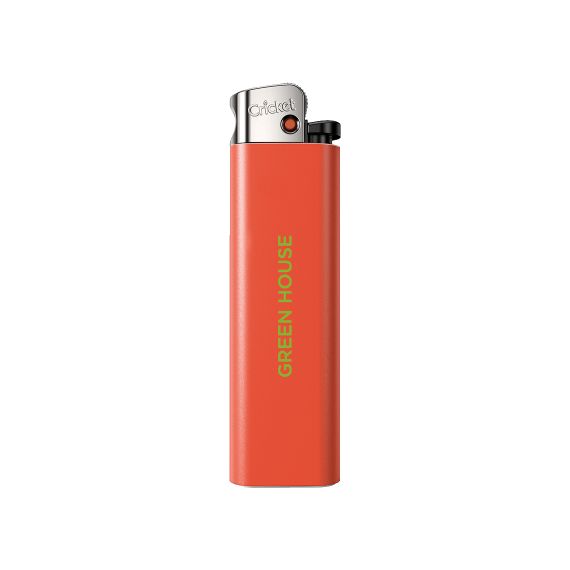 Briquet Cricket Eco personnalisé fabriqué en Europe recyclé