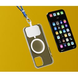 Cordon universel de téléphone personnalisé et réglable en plastique recyclé sur mesure