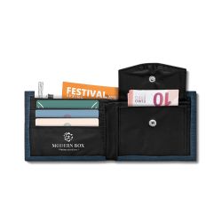 Porte-monnaie porte carte personnalisé anti RFID en RPET