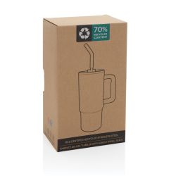 Mug personnalisé 900ml en acier inoxydable recyclé Embrace RCS
