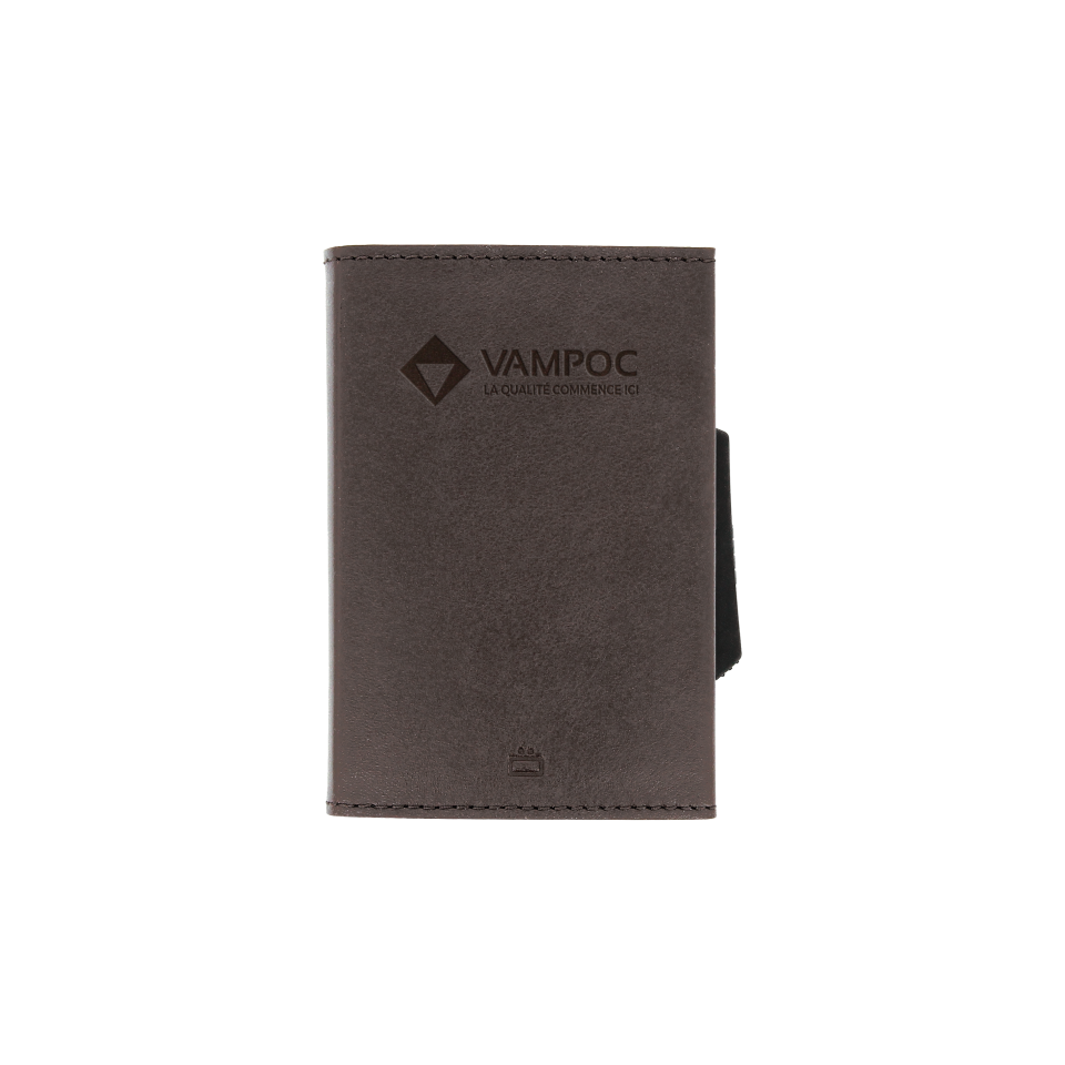 Porte cartes publicitaire RFID 8 cartes de crédit Cuir OGON Cascade Wallet